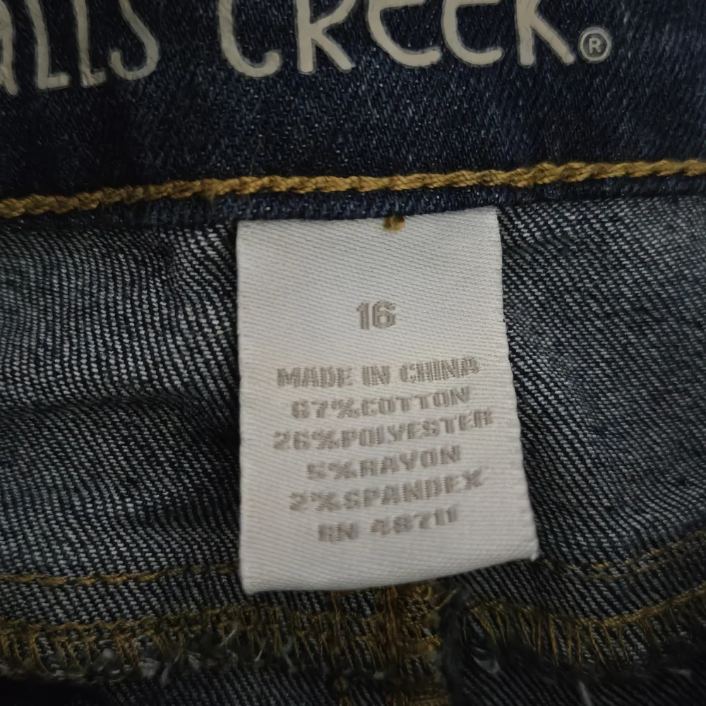 Falls Creek‎ Classic Blue Straight Leg Jeans, Size 16, Boys, NWOT